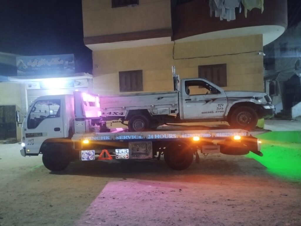 اسرع ونش انقاذ في ابو حماد