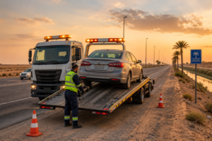 ونش انقاذ طريق جنيفة